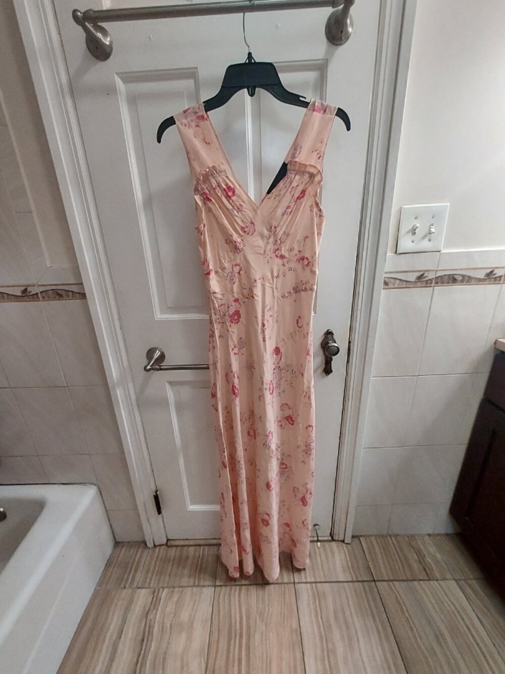 Realisation Par Pink Eden Floral Sleeveless The Ivy Long Dress